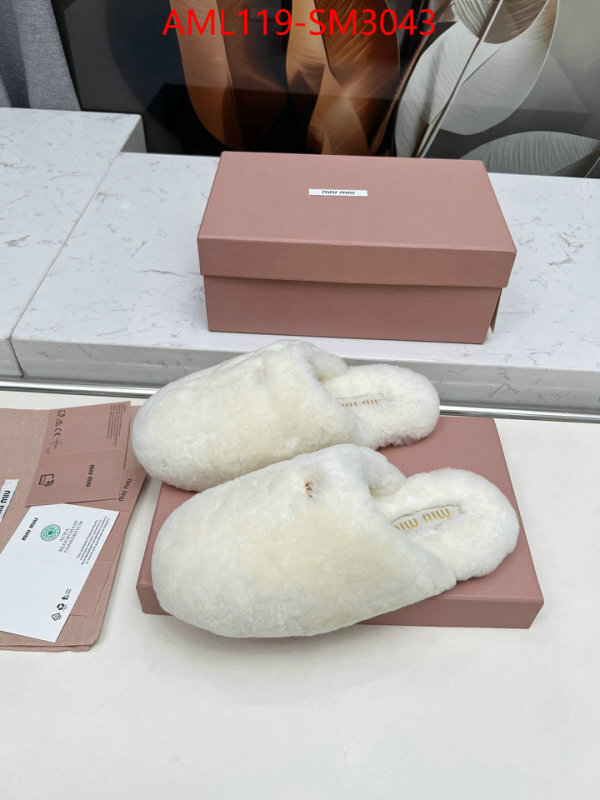 Women Shoes-Miu Miu what 1:1 replica ID: SM3043 $: 119USD