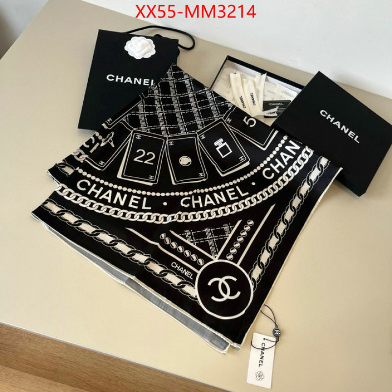 Scarf-Chanel best website for replica ID: MM3214 $: 55USD