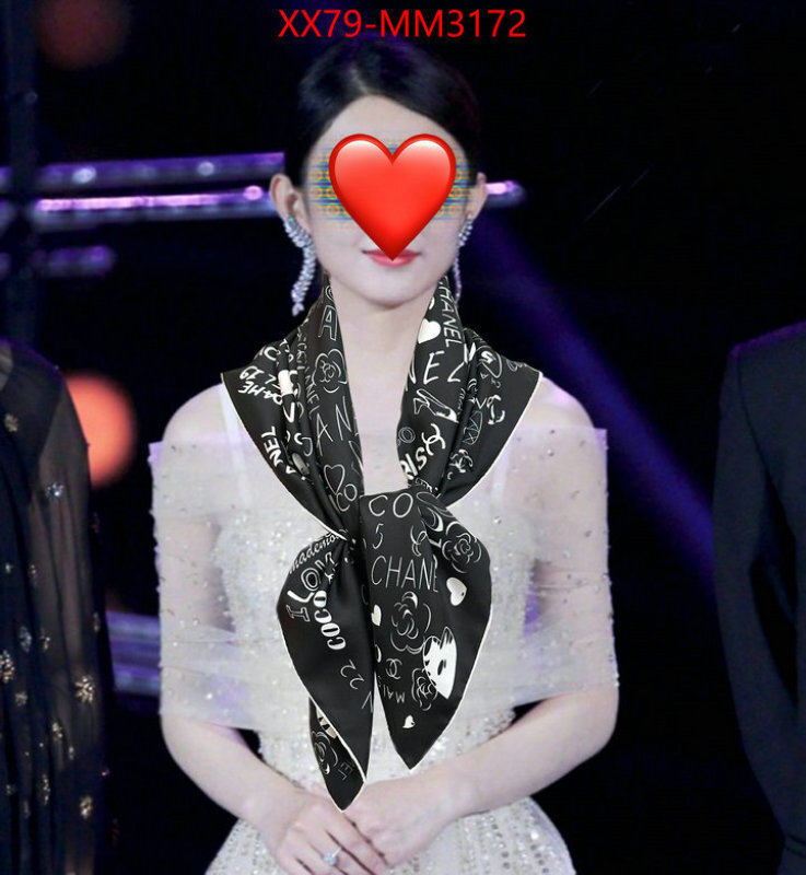 Scarf-Chanel buy high quality cheap hot replica ID: MM3172 $: 79USD