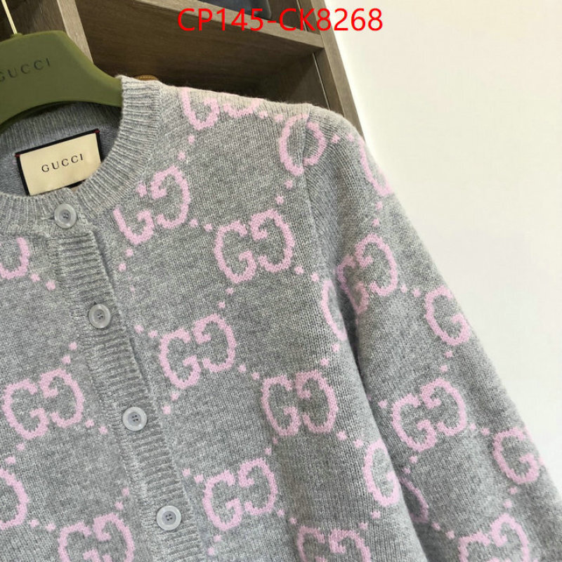 Clothing-Gucci sellers online ID: CK8268 $: 145USD