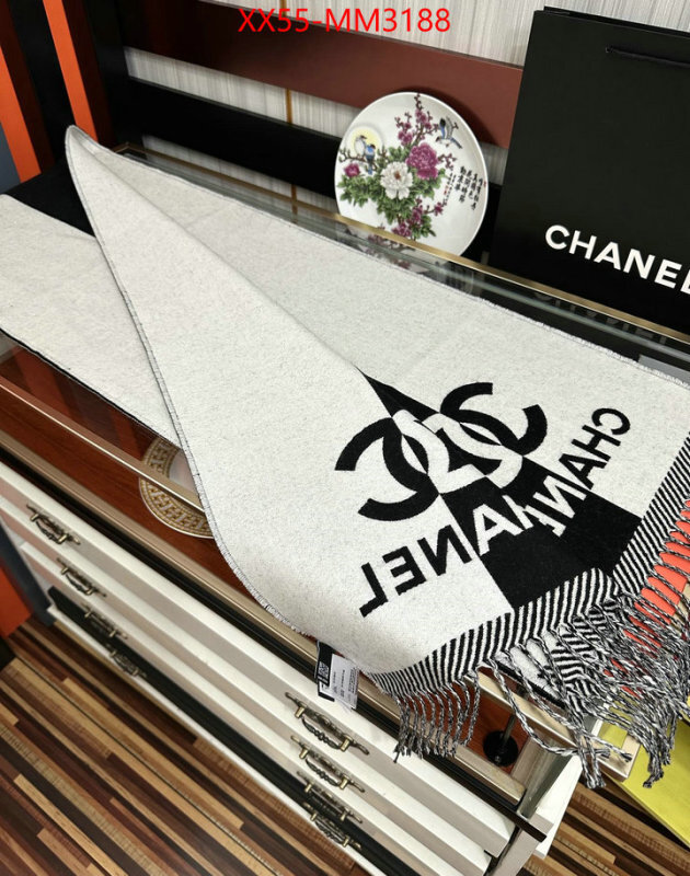 Scarf-Chanel buy high-quality fake ID: MM3188 $: 55USD