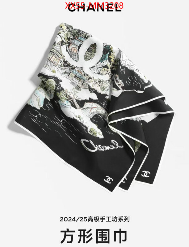 Scarf-Chanel buy 1:1 ID: MM3208 $: 55USD