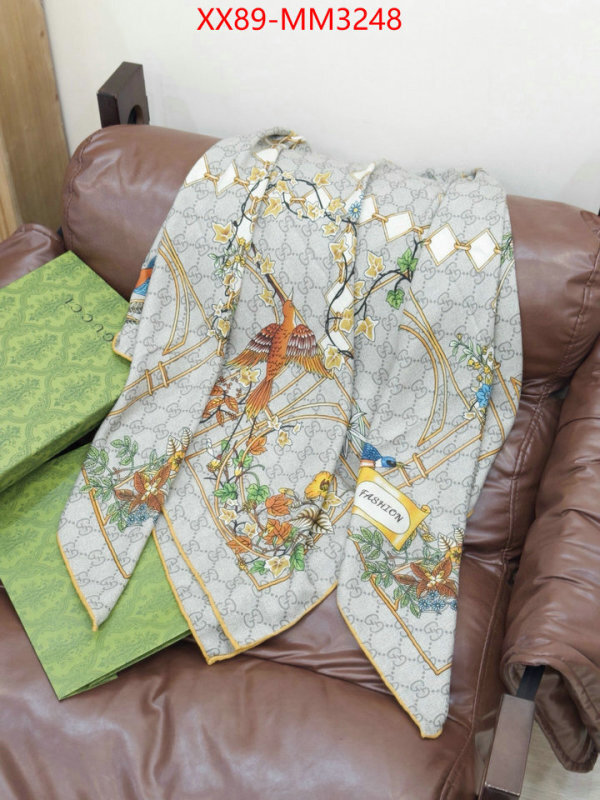 Scarf-Gucci the best quality replica ID: MM3248 $: 89USD