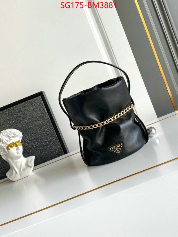 Prada Bags(TOP)-bucket bag ID: BM3881 $: 175USD,