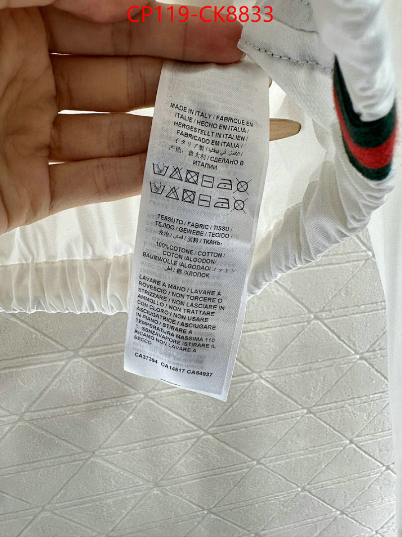 Clothing-Gucci ID: CK8833 $: 119USD