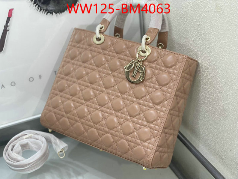 Dior Bags(4A)-Lady- ID: BM4063 $: 125USD,