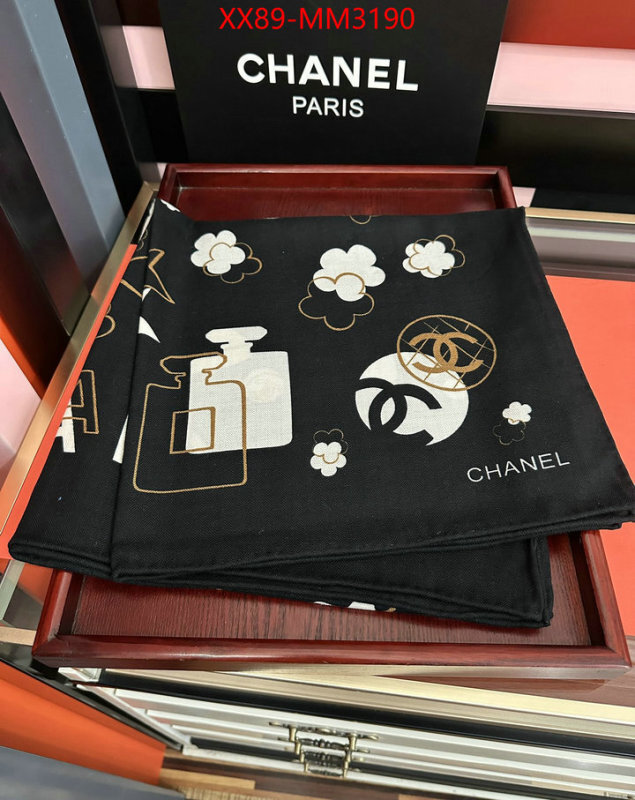 Scarf-Chanel replica best ID: MM3190 $: 89USD