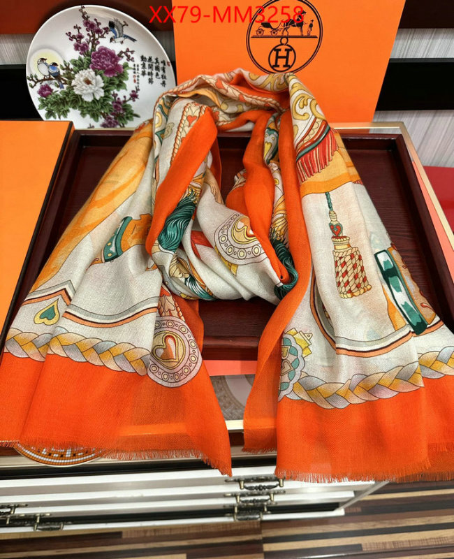 Scarf-Hermes buy cheap replica ID: MM3258 $: 79USD