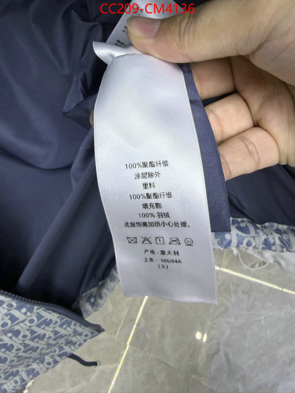 Down jacket Women-Dior ID: CM4136 $: 209USD