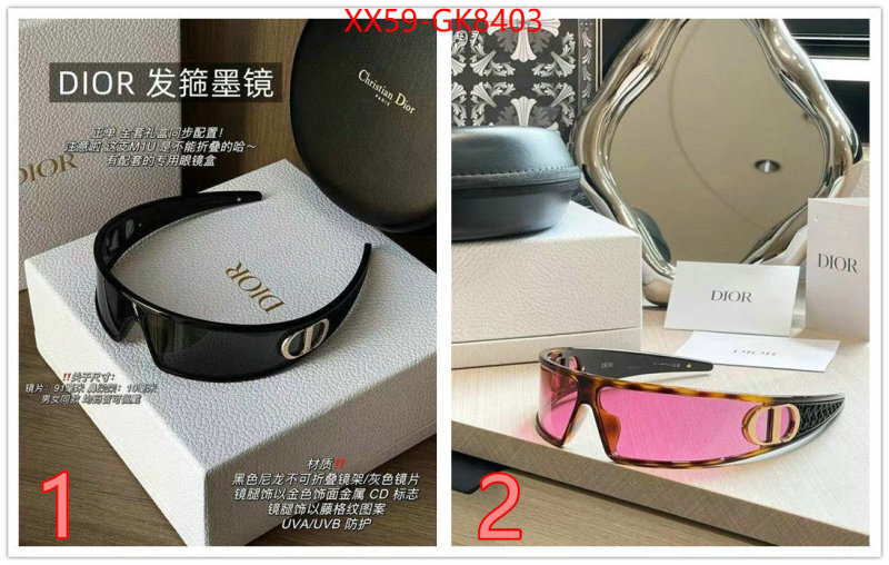 Glasses-Dior ID: GK8403 $: 59USD