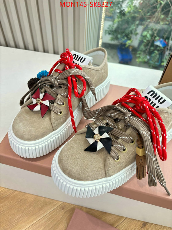 Women Shoes-Miu Miu aaaaa replica ID: SK8327 $: 145USD