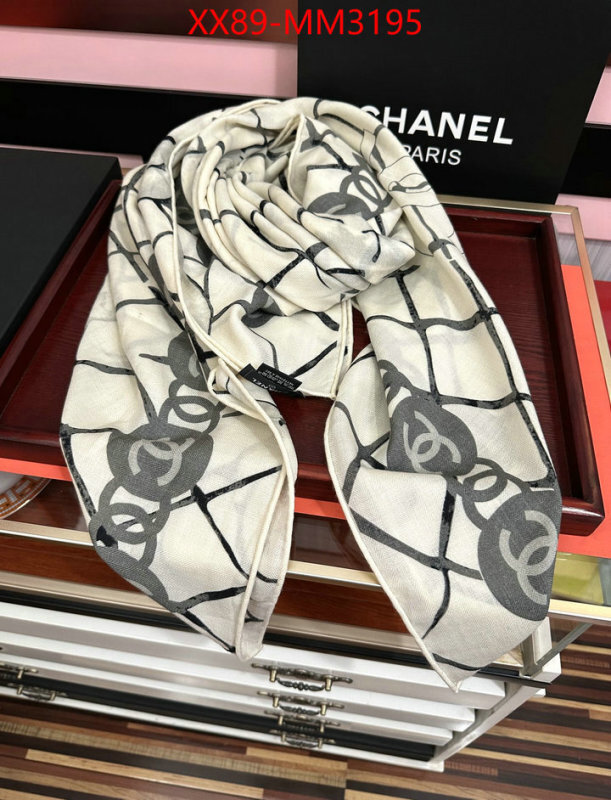 Scarf-Chanel buy 1:1 ID: MM3195 $: 89USD
