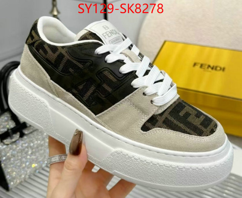 Women Shoes-Fendi 2024 replica wholesale cheap sales online ID: SK8278 $: 129USD