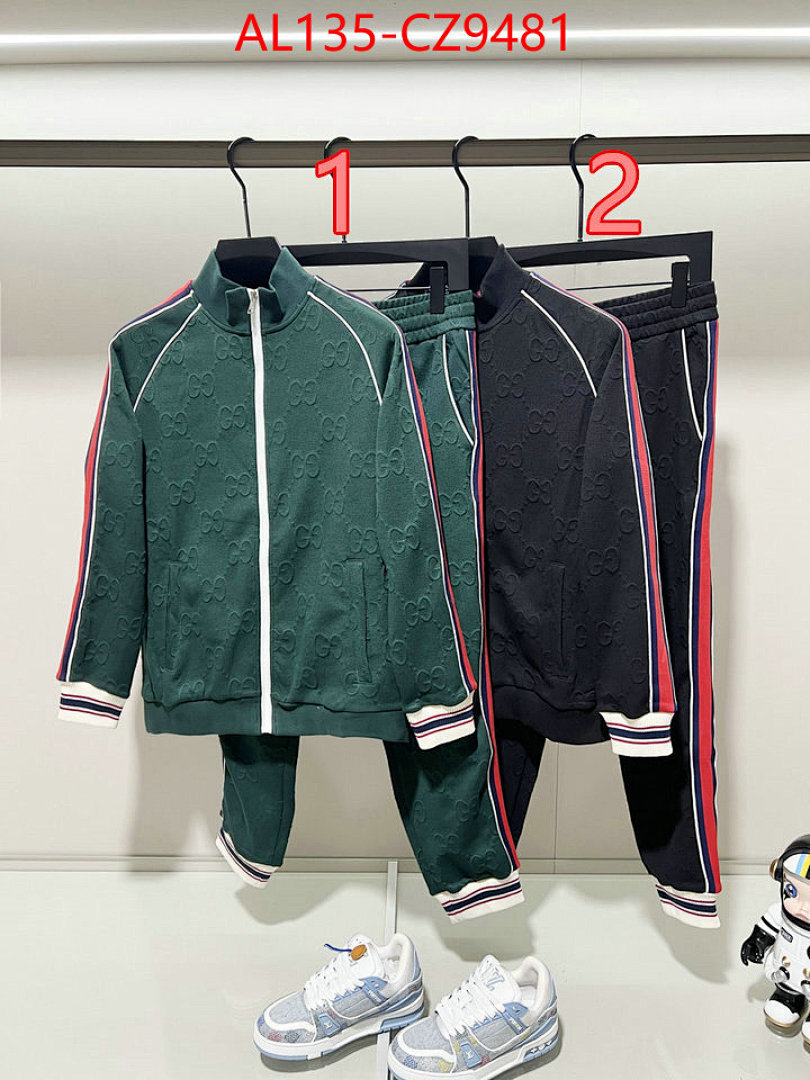 Clothing Set-Gucci ID: CZ9481 $: 135USD