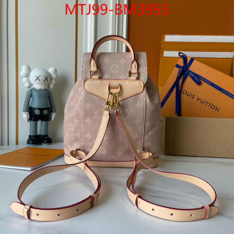LV Bags(4A)-Backpack- ID: BM3955 $: 99USD,