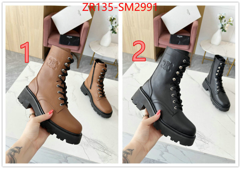 Women Shoes-Boots designer high replica ID: SM2991 $: 135USD