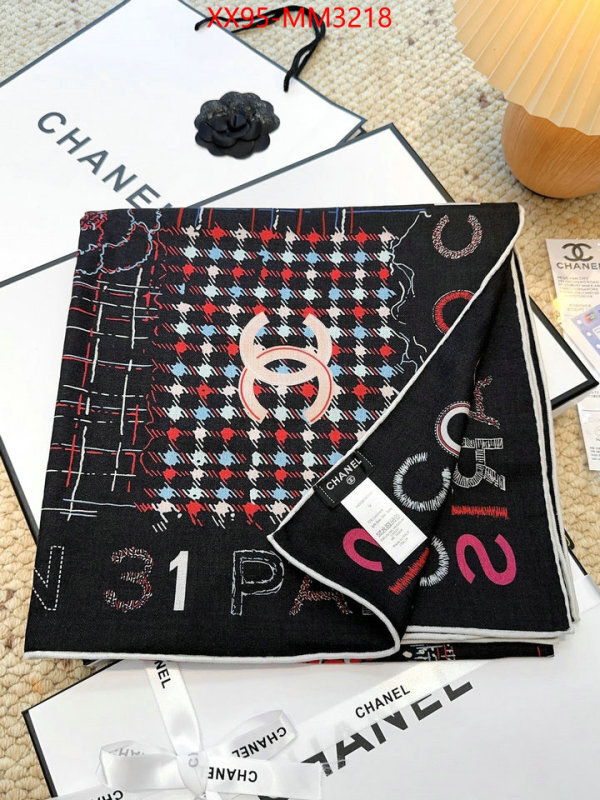 Scarf-Chanel replicas ID: MM3218 $: 95USD