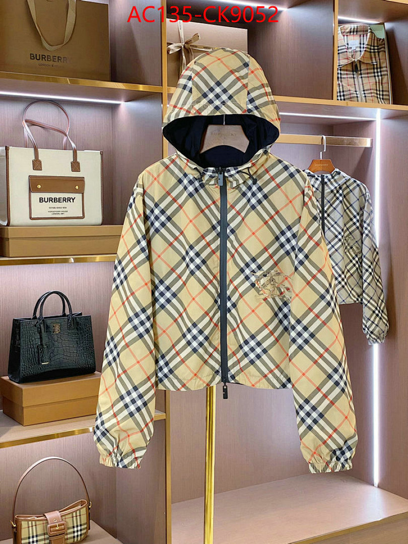 Clothing-Burberry ID: CK9052 $: 135USD