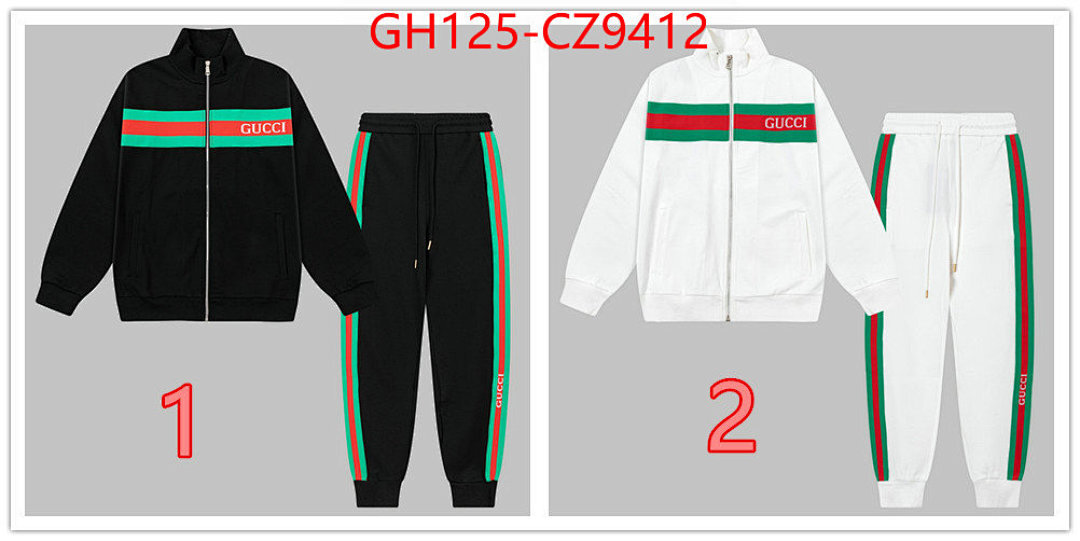 Clothing Set-Gucci ID: CZ9412 $: 125USD