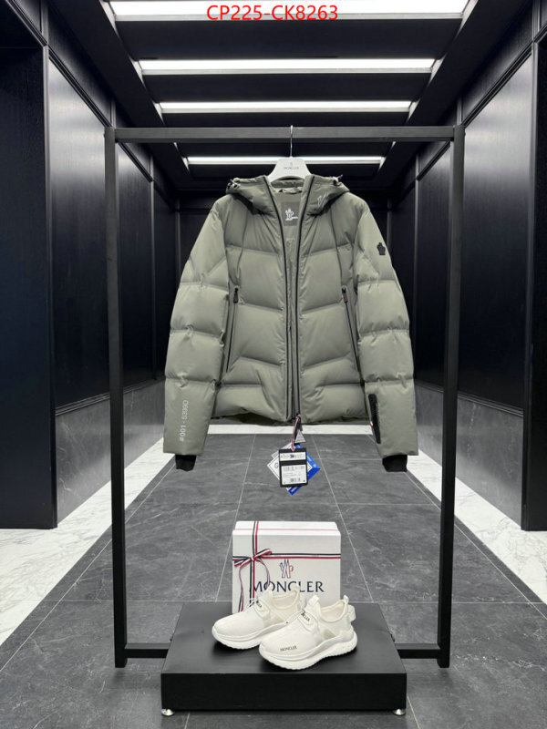 Down jacket Men-Moncler aaaaa replica designer ID: CK8263 $: 225USD