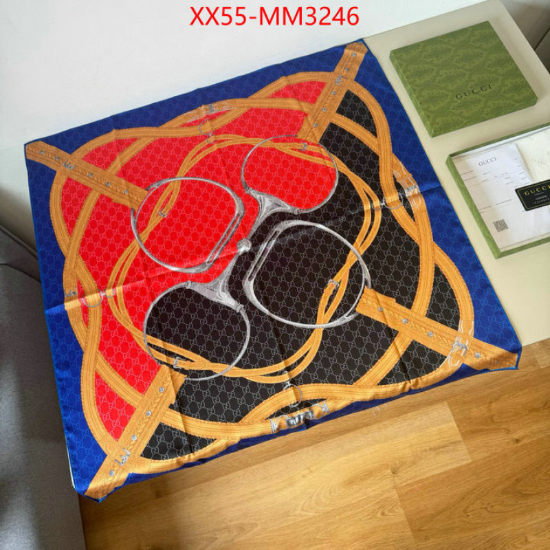 Scarf-Gucci outlet 1:1 replica ID: MM3246 $: 55USD
