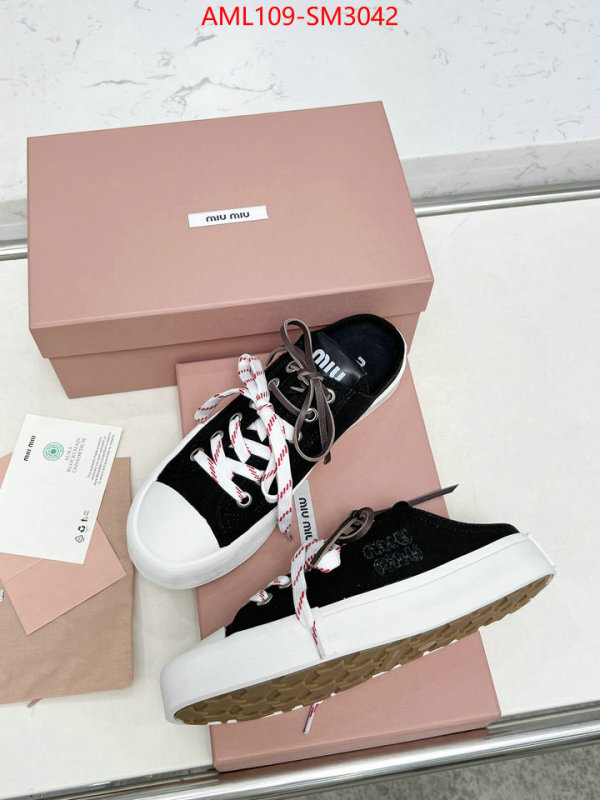 Women Shoes-Miu Miu top quality ID: SM3042 $: 109USD