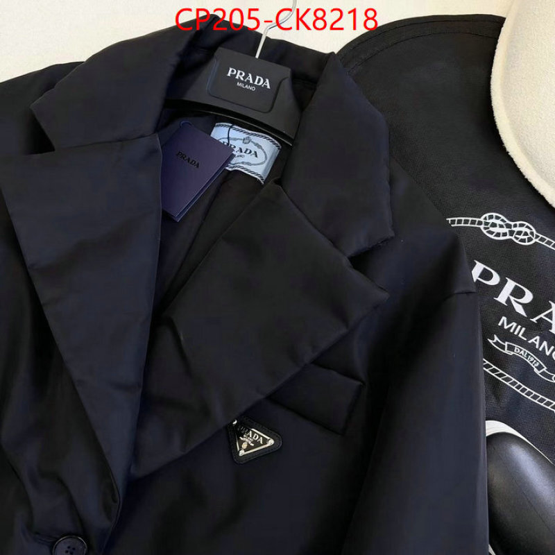 Down jacket Women-Prada luxury cheap replica ID: CK8218 $: 205USD
