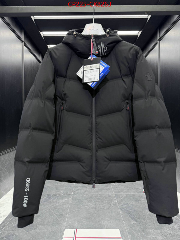 Down jacket Men-Moncler aaaaa replica designer ID: CK8263 $: 225USD