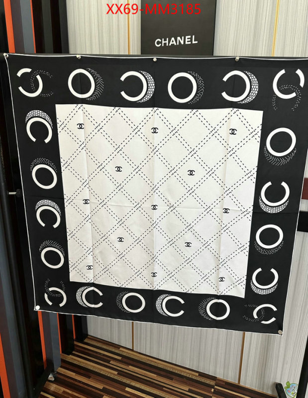 Scarf-Chanel fake high quality ID: MM3185 $: 69USD