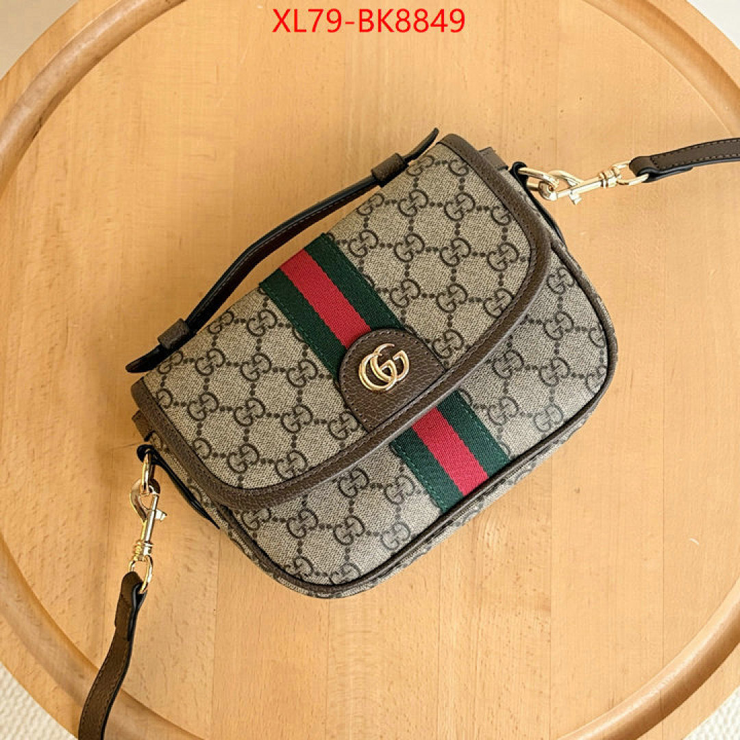 Gucci Bags(4A)-Crossbody- ID: BK8849 $: 79USD,