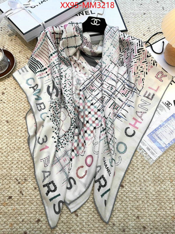Scarf-Chanel replicas ID: MM3218 $: 95USD