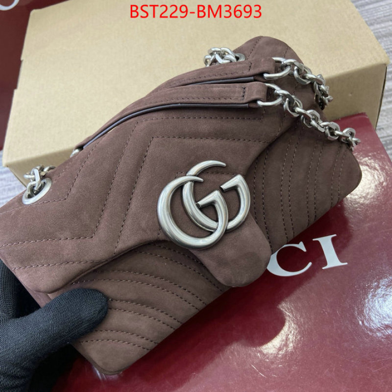 Gucci Bags(TOP)-Marmont ID: BM3693 $: 229USD,