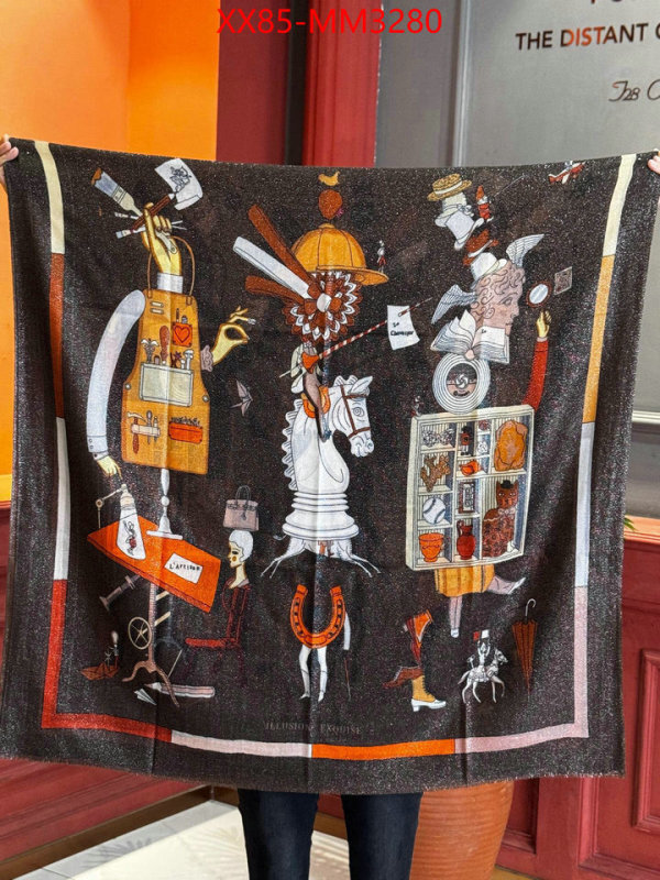 Scarf-Hermes quality aaaaa replica ID: MM3280 $: 85USD