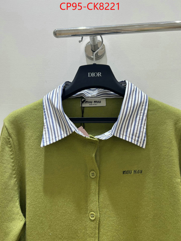 Clothing-MIU MIU wholesale sale ID: CK8221 $: 95USD