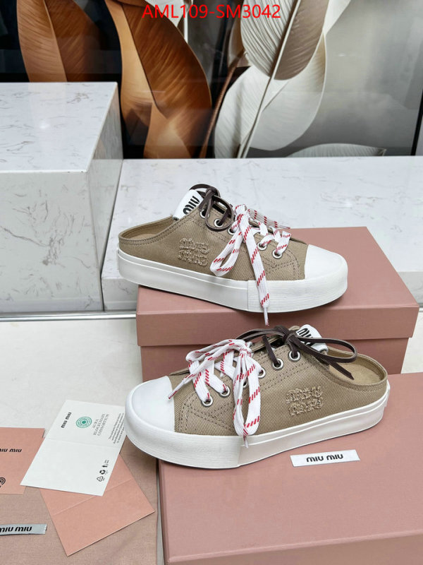 Women Shoes-Miu Miu top quality ID: SM3042 $: 109USD