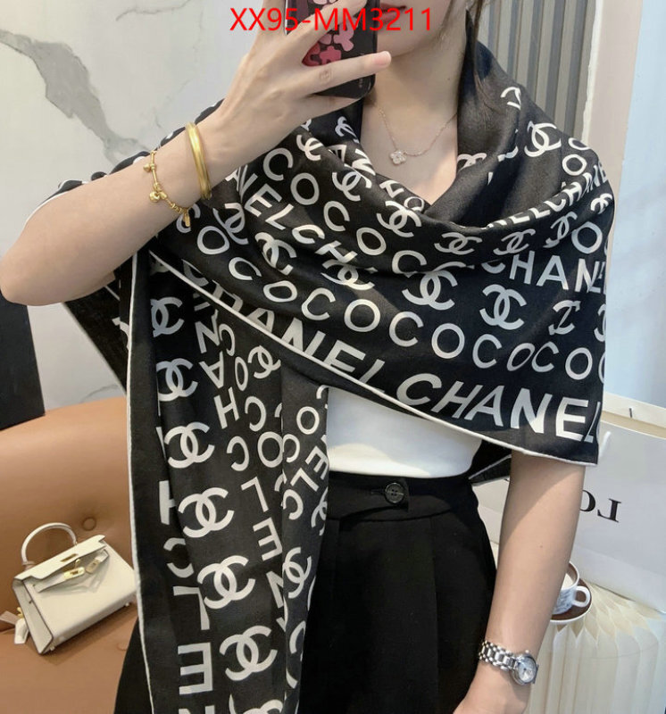 Scarf-Chanel cheap wholesale ID: MM3211 $: 95USD