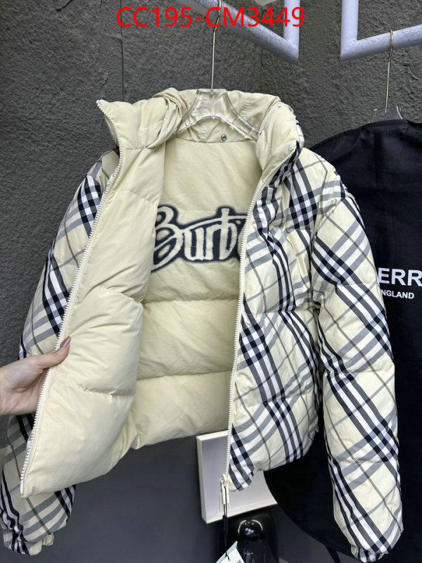 Down jacket Women-Burberry buy aaaaa cheap ID: CM3449 $: 195USD