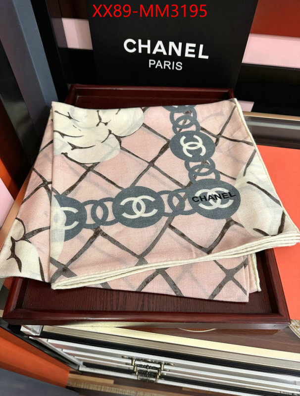 Scarf-Chanel buy 1:1 ID: MM3195 $: 89USD