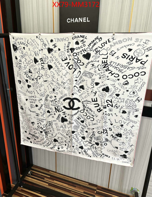 Scarf-Chanel buy high quality cheap hot replica ID: MM3172 $: 79USD