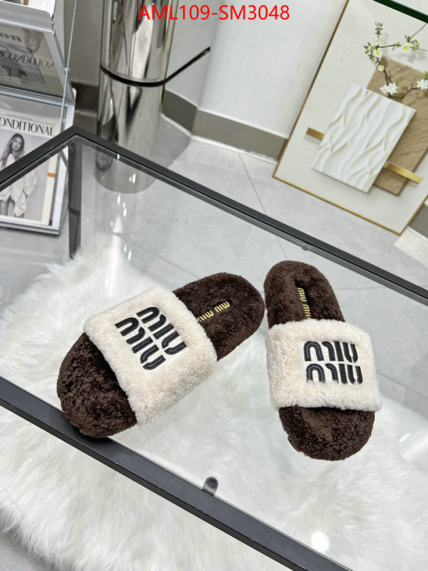 Women Shoes-Miu Miu high quality 1:1 replica ID: SM3048 $: 109USD