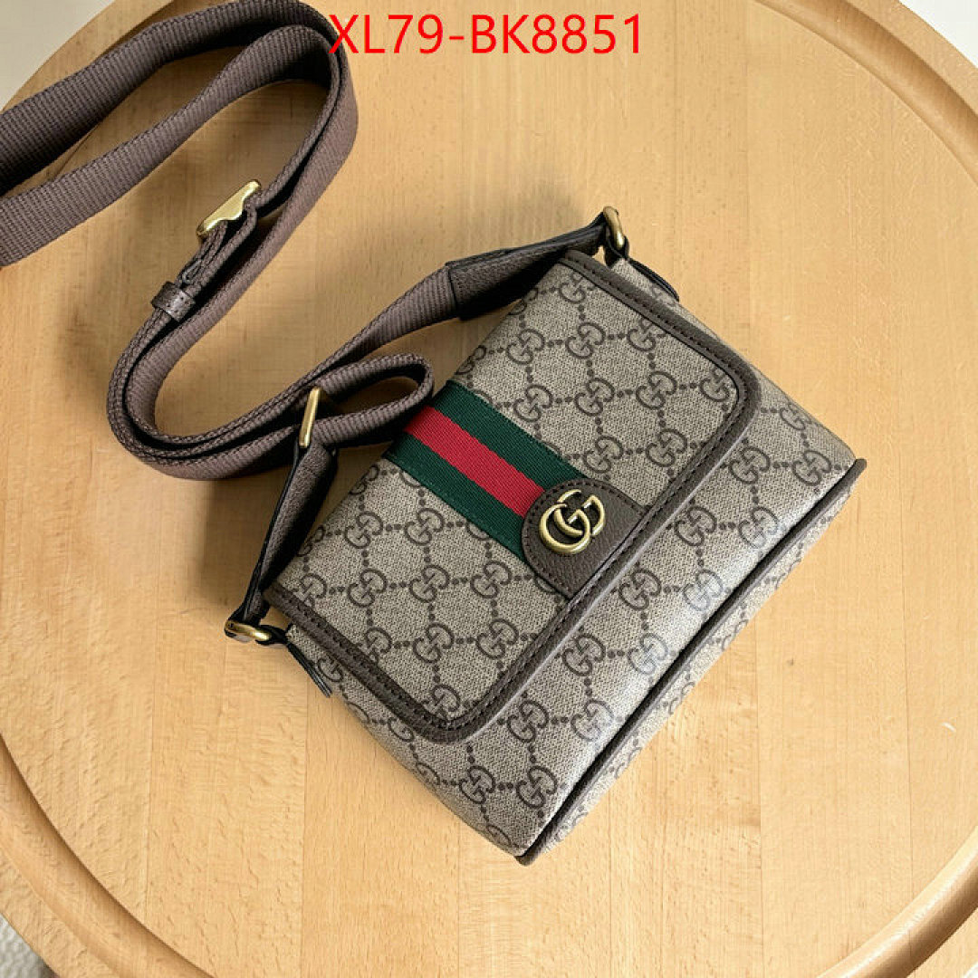 Gucci Bags(4A)-Crossbody- ID: BK8851 $: 79USD,