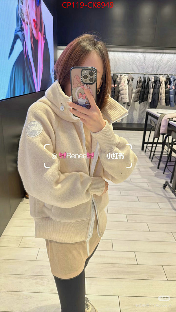 Clothing-Canada Goose ID: CK8949 $: 119USD