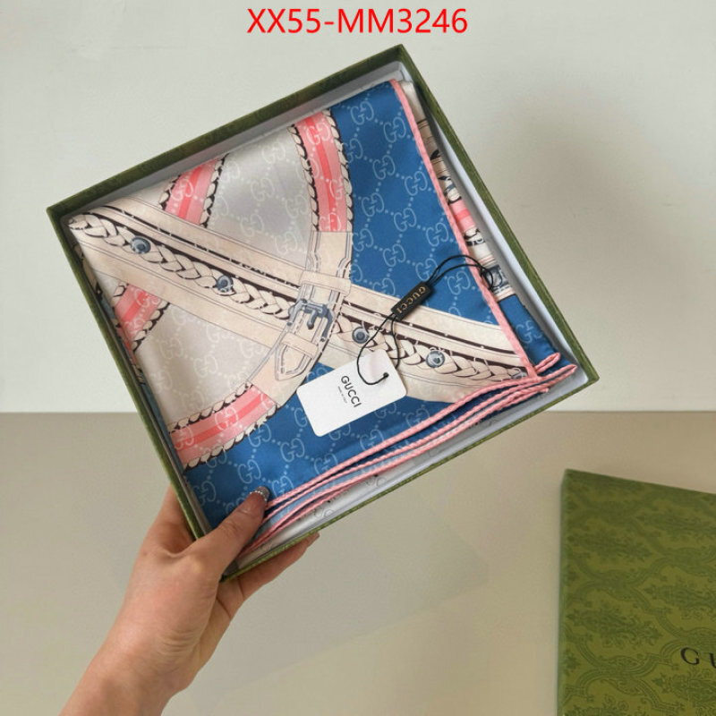 Scarf-Gucci outlet 1:1 replica ID: MM3246 $: 55USD