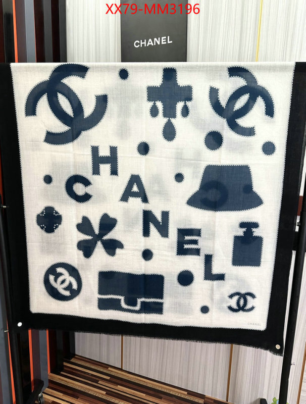 Scarf-Chanel what's the best to buy replica ID: MM3196 $: 79USD