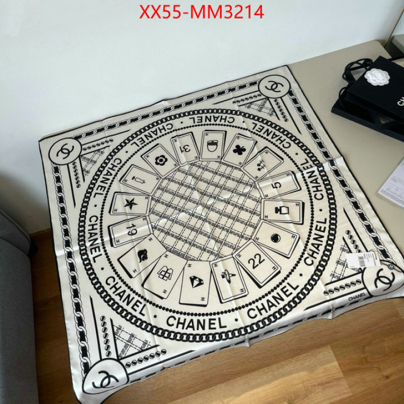 Scarf-Chanel best website for replica ID: MM3214 $: 55USD