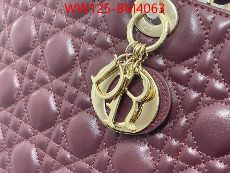Dior Bags(4A)-Lady- ID: BM4063 $: 125USD,