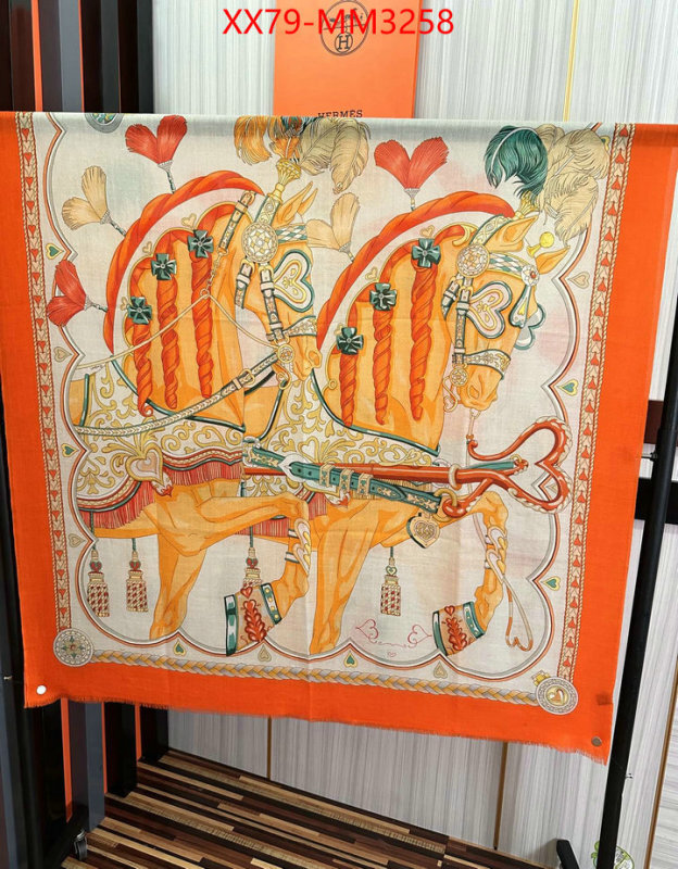 Scarf-Hermes buy cheap replica ID: MM3258 $: 79USD