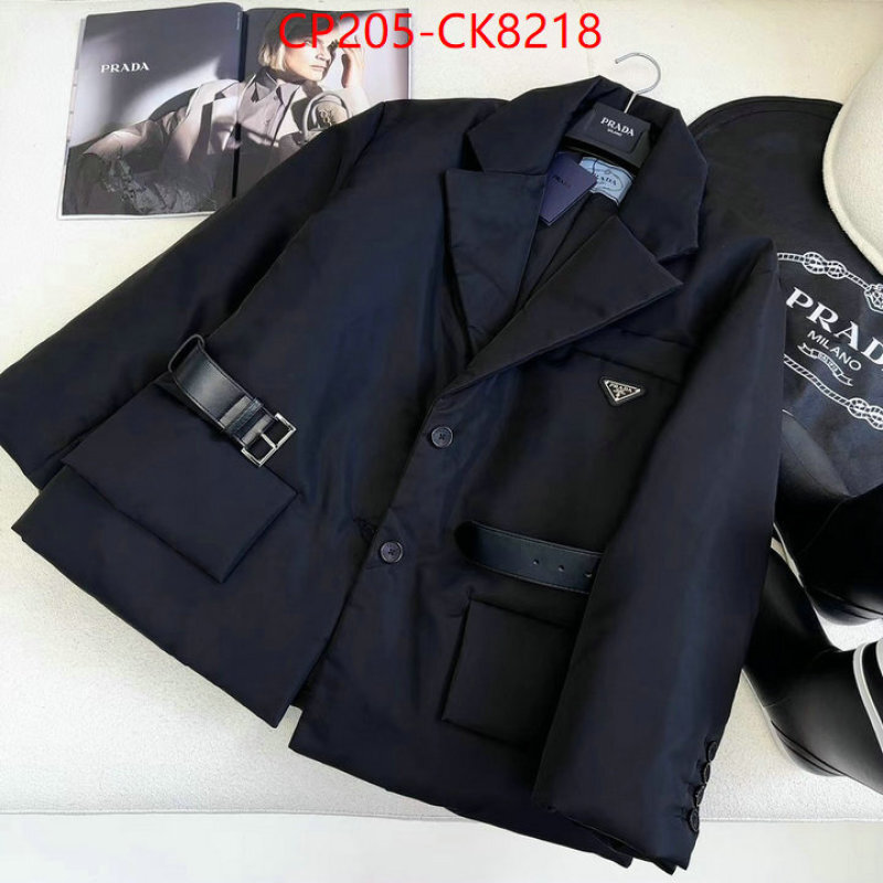 Down jacket Women-Prada luxury cheap replica ID: CK8218 $: 205USD