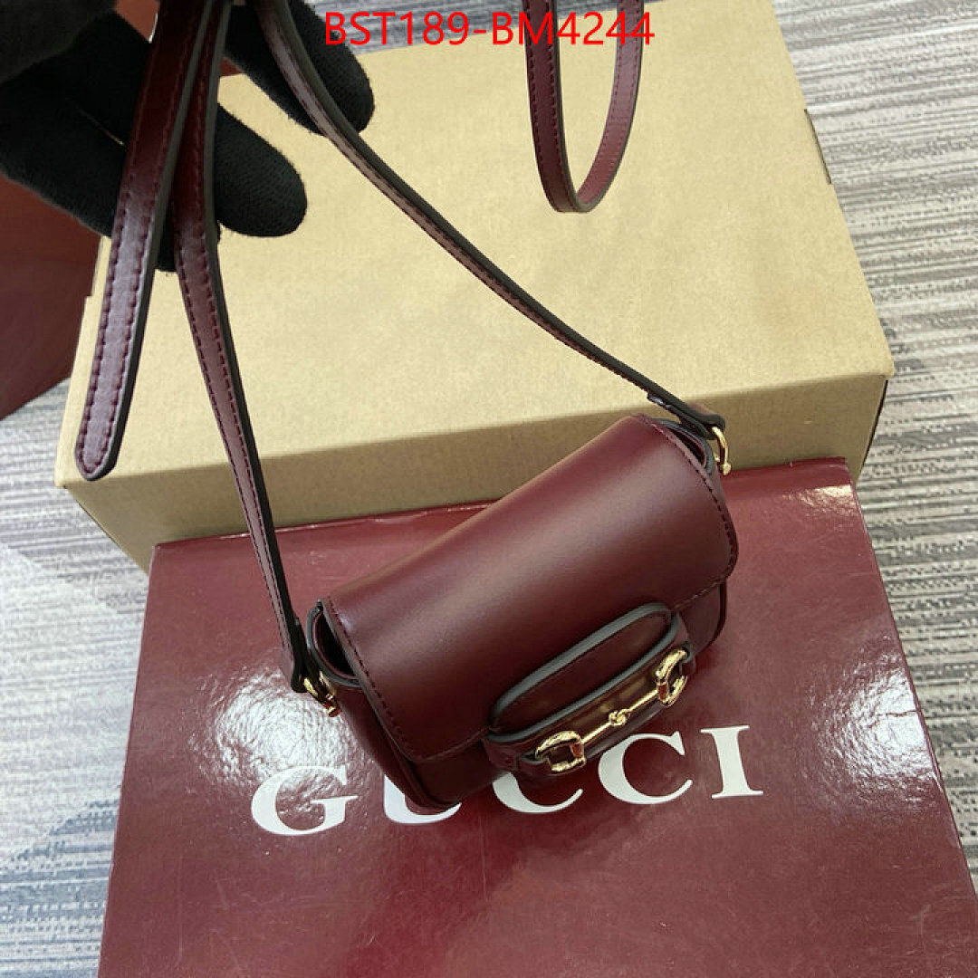 Gucci Bags(TOP)-Horsebit- ID: BM4244 $: 189USD,