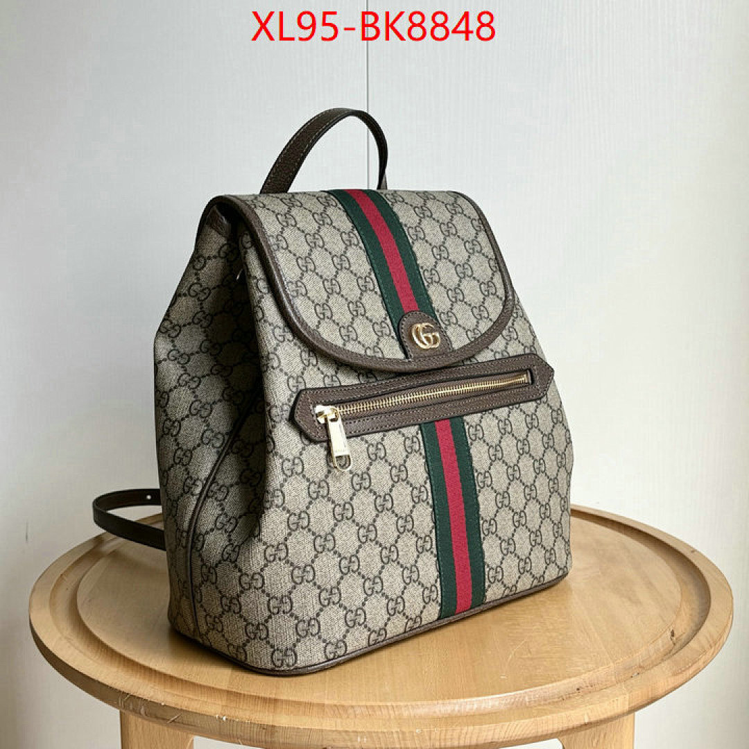 Gucci Bags(4A)-Backpack- ID: BK8848 $: 95USD,